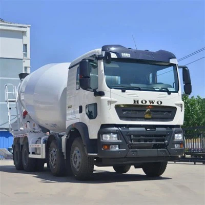 Camión mezclador de concreto automático